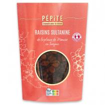 Pépite - Raisins sultanine de la plaine de Manisa en Turquie - 600g