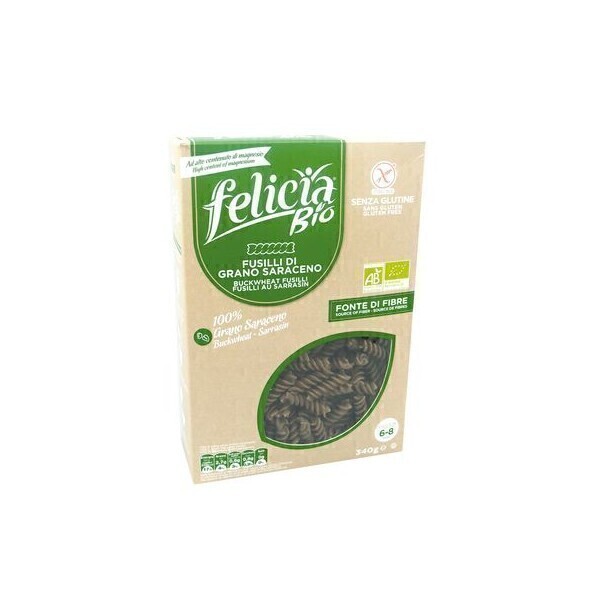 Felicia - Fusilli au sarrasin sans gluten 340g