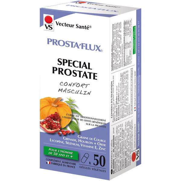 Vecteur Santé - Prosta'flux confort prostate 50 gél