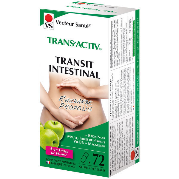 Vecteur Santé - Trans'activ intestins paresseux 72 gél