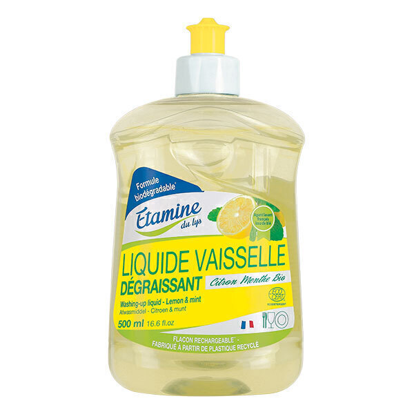 Etamine du Lys - Liquide vaisselle citron-menthe 500ml