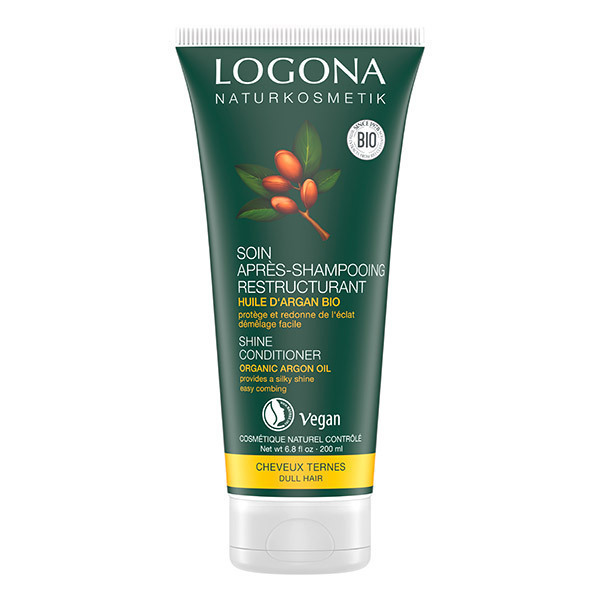 Logona - Après-shampooing restructurant à l'argan 200 ml