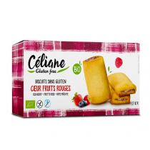 Céliane - Biscuits fourrés fruits rouges 160g