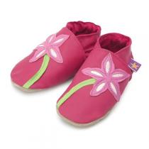 chausson cuir bébé bio