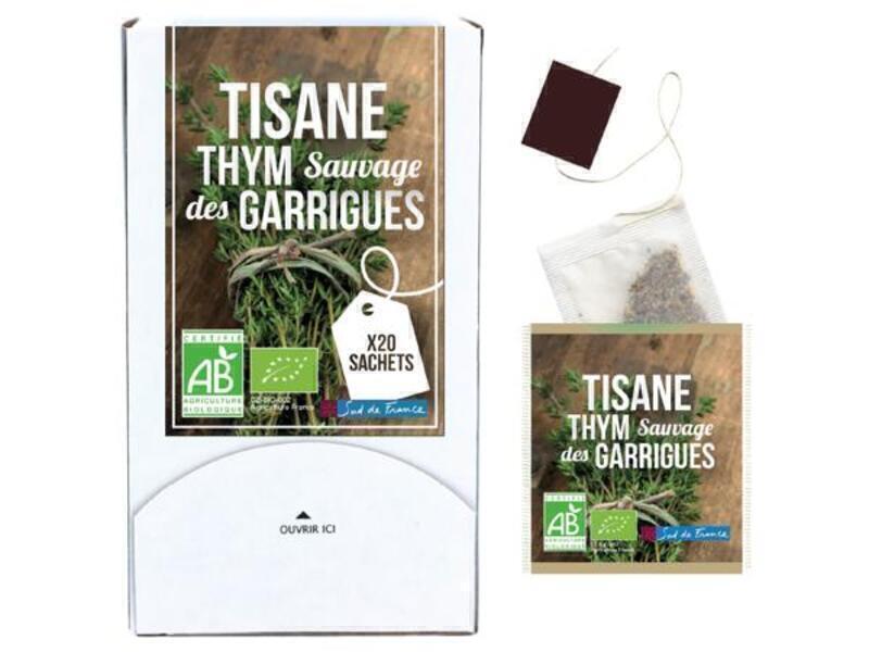 Aromandise - Tisane Thym des garrigues Bio 20 sachets