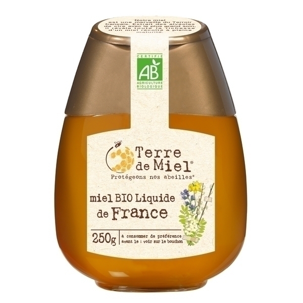 Terre de Miel - Squeezer miel toutes fleurs origine France 250g
