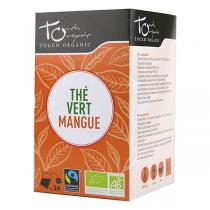 Touch Organic - Thé vert à la Mangue bio - 24 sachets
