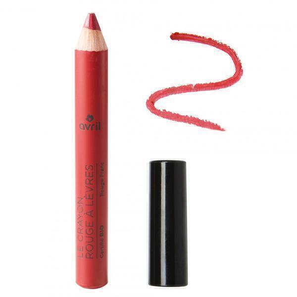 Avril - Crayon rouge à lèvres jumbo Rouge franc Bio