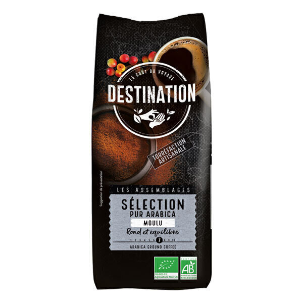 Destination - Café moulu Sélection pur arabica 1kg