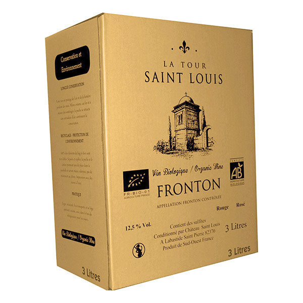 Domaine de Saint Louis - La Tour Saint Louis AOP Fronton - Rouge 3L