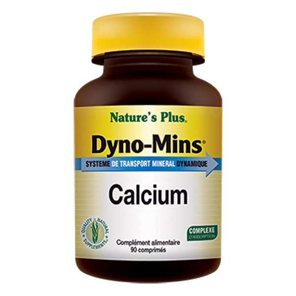 Nature's Plus - Dyno-Mins Calcium - 90 comprimés