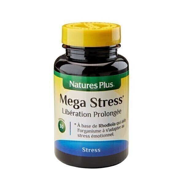 Nature's Plus - Mega Stress - 30 comprimés