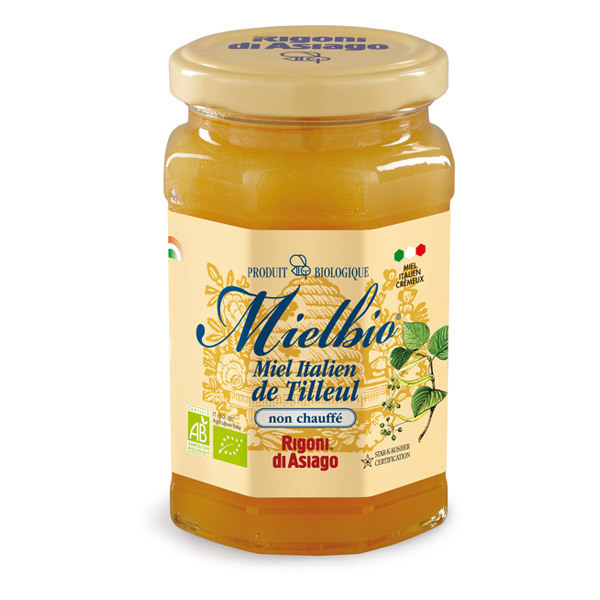 Rigoni Di Asiago - Miel Crémeux de tilleul bio Italie 300g Rigoni Di Asiago - Miel Crémeux de tilleul bio Italie 300g