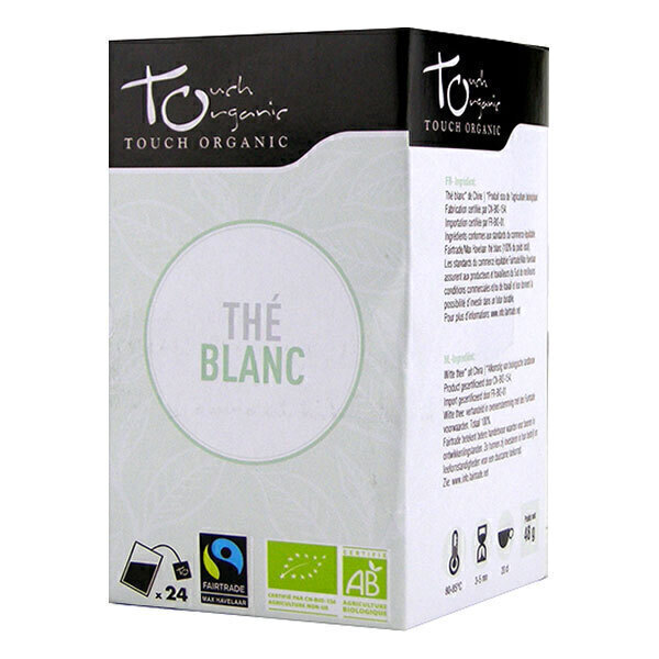 Touch Organic - Thé blanc bio - 24 sachets