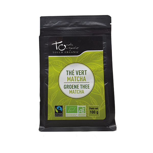 Touch Organic - Thé vert Matcha vrac bio 100g Touch Organic - Thé vert Matcha vrac bio 100g