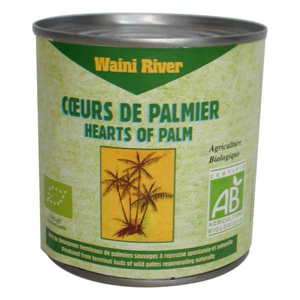 Waïni River - Coeurs de Palmier sauvage Bio 400g