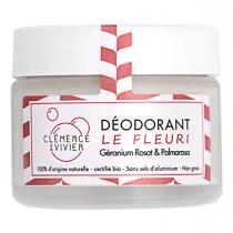 Clémence & Vivien - Déodorant en baume Le fleuri 50g