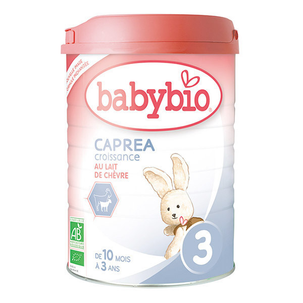 babybio lot de 6 boites caprea 3 lait de croissance au lait chevre bio p