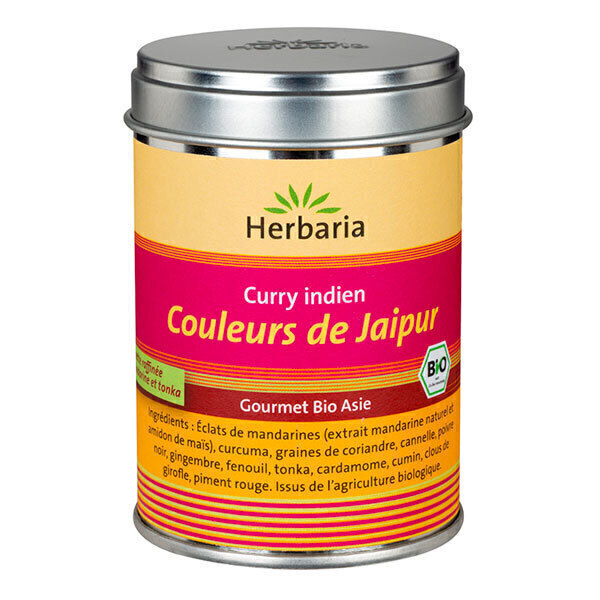 Herbaria - Curry indien couleurs de Jaipur 80g