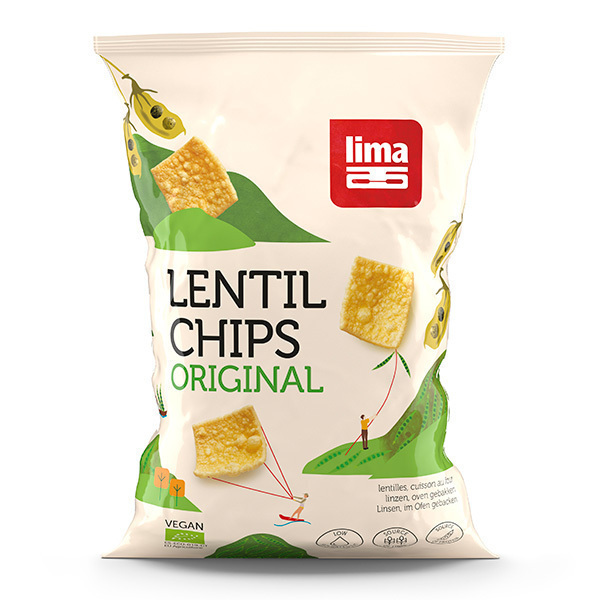 Lima - Chips aux Lentilles Original 90g