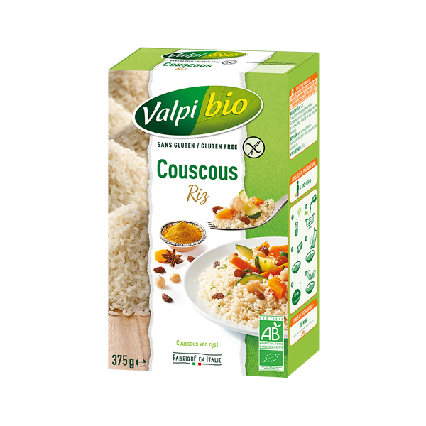 Valpibio - Couscous de Riz Bio 375g