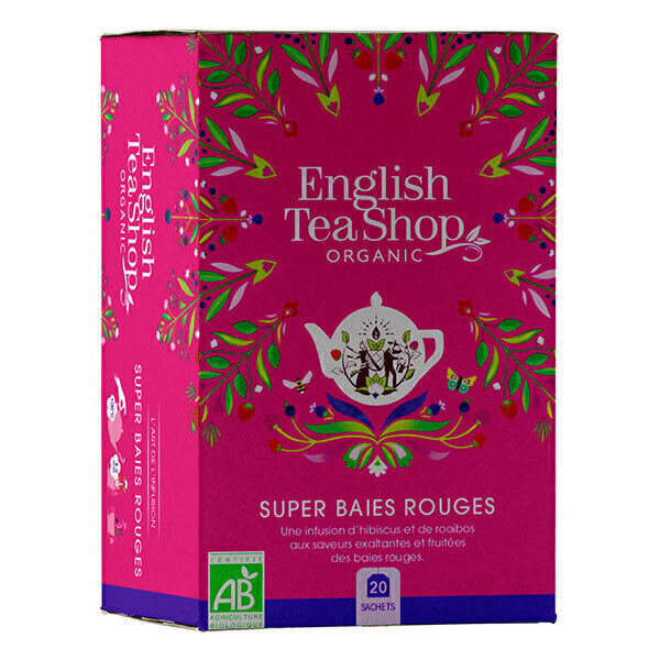 English Tea Shop - Infusion Super baies rouges 20 sachets