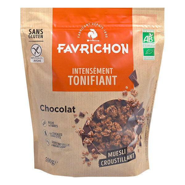 Favrichon - Muesli croustillant Chocolat 500g