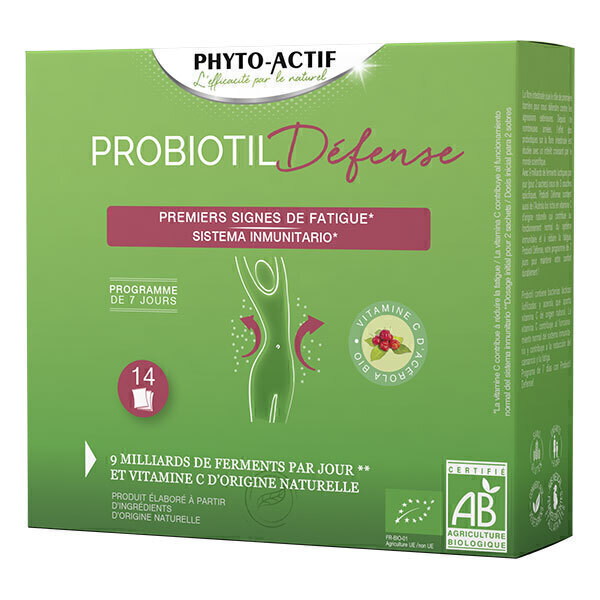Phyto-Actif - Lot de 2 - Cure de Probiotil Défense Bio x 28 sachets