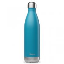 Qwetch - Bouteille isotherme inox Turquoise 75cl