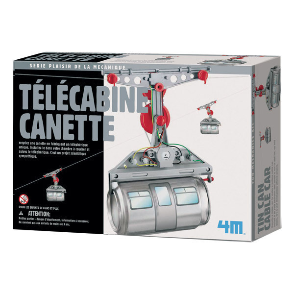 4M - Kit Construction Télécabine Canette - Dès 8 ans