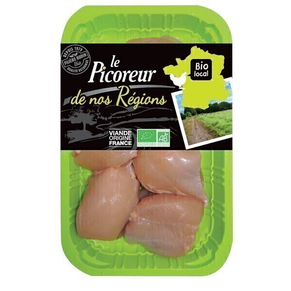Le Picoreur - Sauté de poulet bio 500g Le Picoreur - Sauté de poulet bio 500g