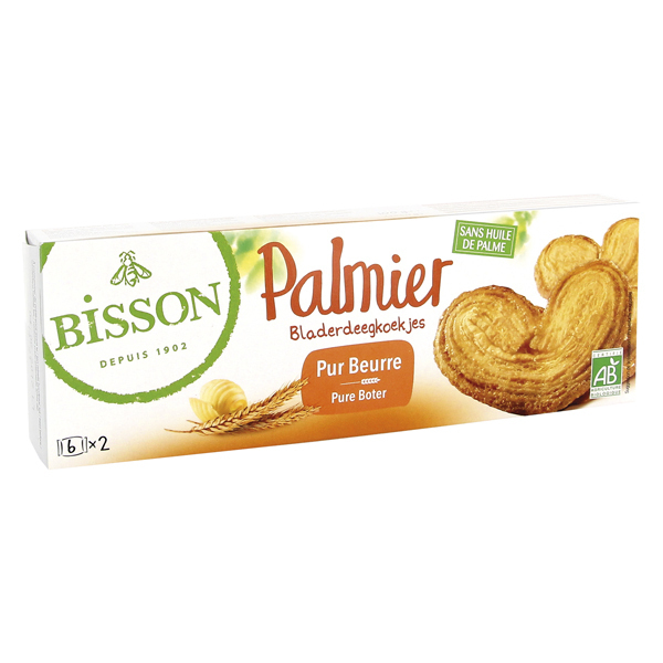 Bisson - Palmier pur beurre 100g