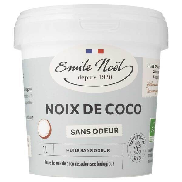 Emile Noel - Huile de coco désodorisée 1L