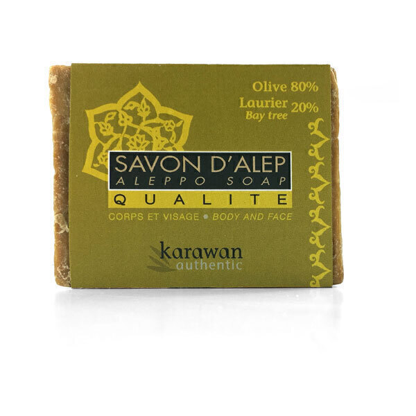 Karawan authentic - Savon d'Alep Qualité 20% huile de Laurier 200g
