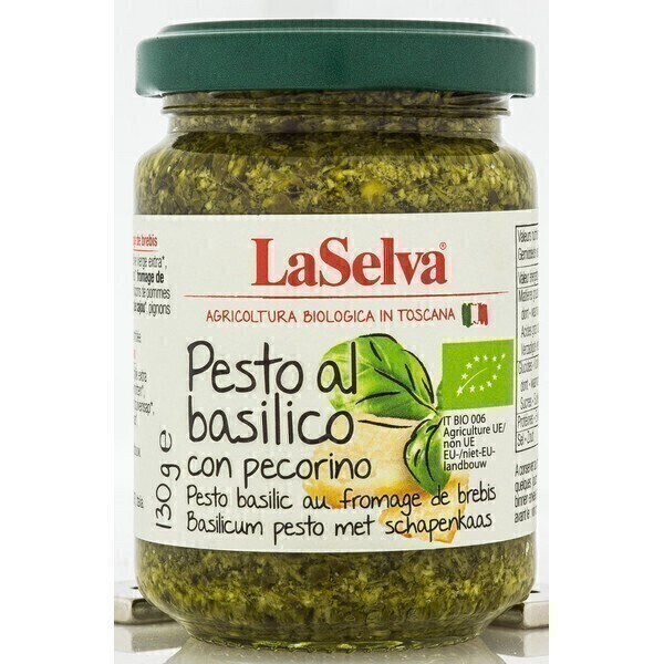 La Selva - Pesto basilic au fromage de brebis 130g