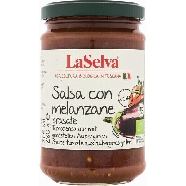 La Selva - Sauce tomate aux aubergines grillées 280g