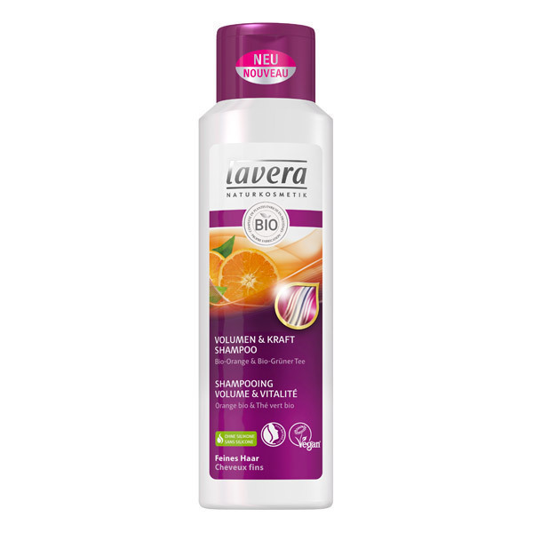 Lavera - Shampooing volume & vitalité 250ml Lavera - Shampooing volume & vitalité 250ml