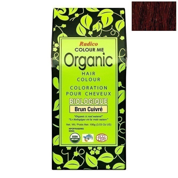 Radico - Coloration naturelle Brun cuivré 100g Radico - Coloration naturelle Brun cuivré 100g