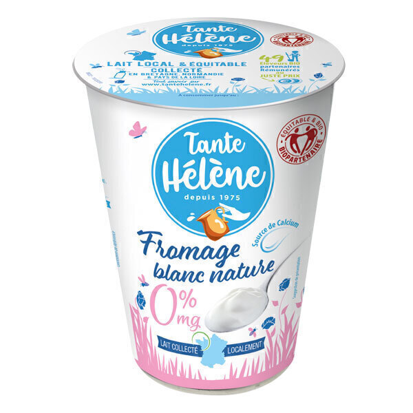 Tante Hélène - Fromage blanc nature 0% 400g