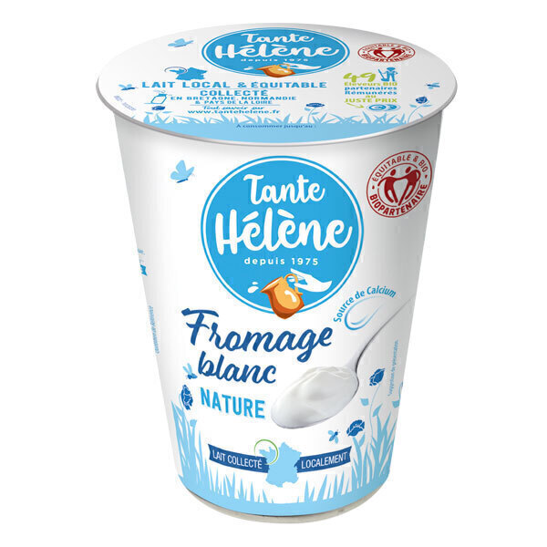 Tante Hélène - Fromage blanc nature 3.6%MG 400g