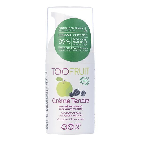 TOOFRUIT - Crème tendre hydratante visage 30ml