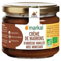 Markal - Crème de marrons Vanille morceaux 325gr