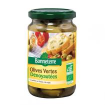 Bonneterre - Olives vertes dénoyautées 160g