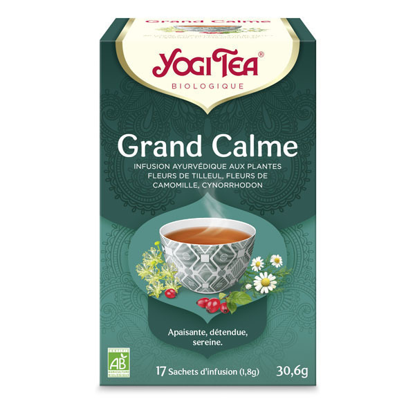 Yogi Tea - Offre 6 lots d'Infusion Grand Calme x 17 sachets