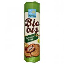 Pural - Biscuit fourré Biobis épeautre cacao 300g