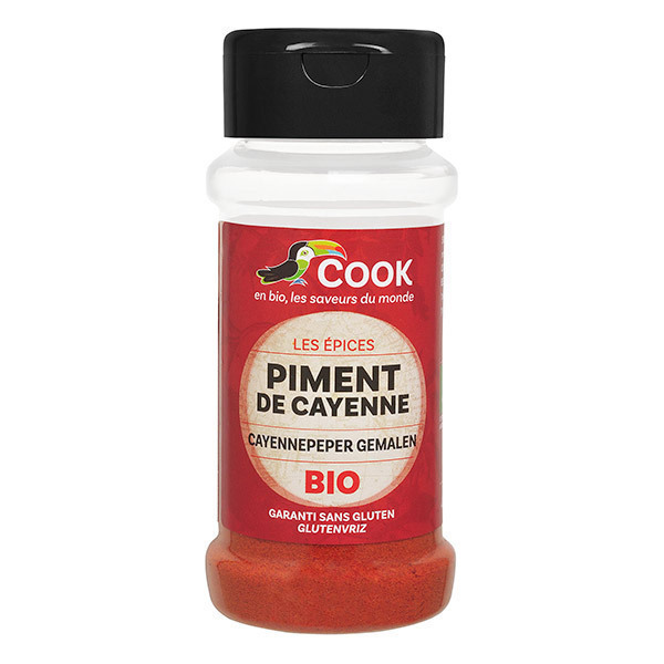 Cook - Piment de Cayenne poudre bio 40g