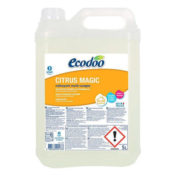 Ecodoo - Citrus magic multi usage bidon éco 5L Ecodoo - Citrus magic multi usage bidon éco 5L