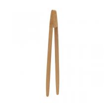 Pebbly - Pince à toast non aimantée Bambou naturel 24 cm