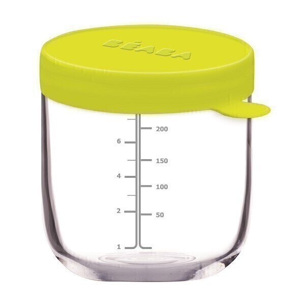 Beaba - Portion verre 250ml Neon Beaba - Portion verre 250ml Neon