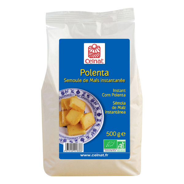 Celnat - Polenta semoule de maïs instantanée 500g